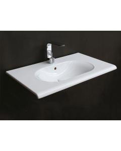 Ceramica Cielo Fluid Lavabo mural FLLS80