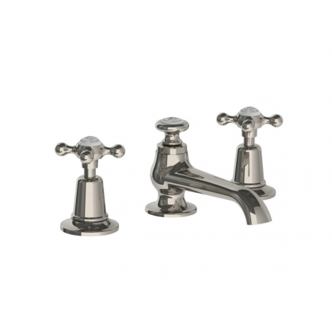 Lefroy Brooks grifos 1900 Classic grifos de lavabo CH1224 Connaught mezclador de lavabo tres agujeros grifos clasicos