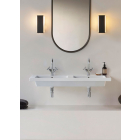 Lavabo doble mural / encastrado de cerámica GSI Ceramica Norm 8627111 | Edilceramdesign