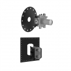 Gessi Parte empotrada grifo electrónico de pared 44665 | Edilceram Design