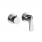 Gessi Ventaglio 72038 Mezclador de ducha de pared de 2 vías | Edilceram Design