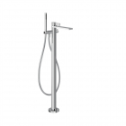 Gessi Inverso Rigato 73528 Mezclador de bañera para fijación al suelo | Edilceram Design