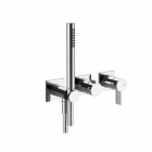 Gessi Inverso Rigato 73536 mezclador de ducha de pared | Edilceram Design