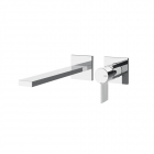 Gessi Inverso Rigato 73588 Mezclador de lavabo de pared | Edilceram Design