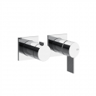Gessi Inverso Diamantato 73638 Mezclador de ducha de pared de 2 vías | Edilceram Design