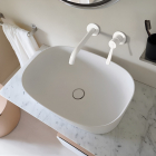 Agape Neb ACER0701ZZ lavabo de sobremesa con desagüe | Edilceram Design