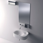 Agape Nivis ACER0763M0Z Lavabo suspendido en Crstalplant | Edilceram Design