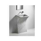 Agape Lito 3 ACER0733 Lavabo de pie de mármol de Carrara | Edilceramdesign