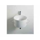 Agape Bucatini ACER0740N Lavabo de cerámica blanco suspendido | Edilceramdesign