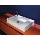 Antonio Lupi Simplo SIMPLO63 lavabo rectangular sobre encimera en Flumood | Edilceramdesign
