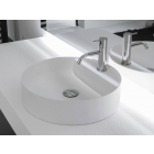 Antonio Lupi Simplo SIMPLOTONDO lavabo redondo sobre encimera en Flumood | Edilceramdesign