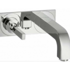 Axor Citterio 39112000 + 13623180 Mezclador de lavabo de pared + parte oculta | Edilceramdesign