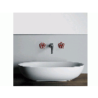 Boffi Tubo RGFP02E + RGGN02I mezclador de lavabo de pared | Edilceramdesign