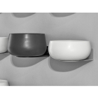 Ceramica Cielo Lavabo de cerámica sobre encimera Tino y Tina BATA | Edilceramdesign
