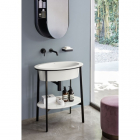 Ceramica Cielo I Catini Mueble de baño CALAO con lavabo ovalado | Edilceramdesign