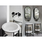 Ceramica Cielo I Catini Mueble de baño CALAT con lavabo redondo | Edilceramdesign