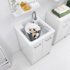 Lavabo 50x45 Blanco Colavene Domestica DL5045B | Edilceramdesign