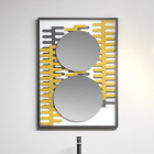 Espejo de pared Antonio Lupi Collage COLLAGE360 | Edilceramdesign