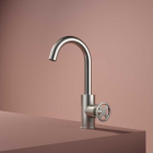 Mezclador monomando de lavabo para encimera Hotbath Cobber Work CW004 | Edilceram Design