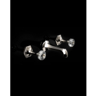 Mezclador de lavabo mural Devon&Devon Excelsior Gemstone EXC-GM133MCR | Edilceram Design