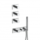 Mezclador termostático de ducha + pieza oculta Fantini Milano 4714B+4714A | Edilceramdesign