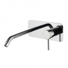 Fima Carlo Frattini Spillo Tech F3051VLX5 G Collection mezclador de pared para lavabo | Edilceram Design