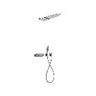 Mezclador de ducha empotrado Fima Eclipse F3908X3 | Edilceramdesign