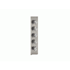 Gessi Gessi316 Wellness 43107+54518 mezclador termostático de pared para ducha | Edilceramdesign
