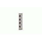 Gessi Gessi316 Wellness 43105+54516 Mezclador termostático de pared para ducha | Edilceramdesign