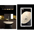 Lavabos de sobremesa Diseño de vidrio Caminos privilegiados de agua Lavabo de sobremesa CARNIVAL | Edilceramdesign