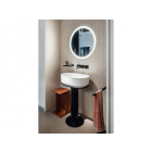 Agape Immersion ACER0708P lavabo con pedestal en Cristalplant | Edilceramdesign