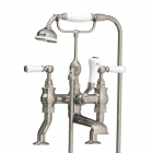 Lefroy Brooks Mezclador bañera/ducha con palancas blancas WL 1100 | Edilceram Design
