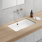 Lavabo de cerámica encastrado GSI Kube 895311 | Edilceram Design