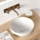 Lavabo sobre encimera de cerámica GSI Pura 884611 | Edilceram Design