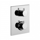 Mezclador termostático empotrado para ducha Paffoni Light LIQ518CR | Edilceramdesign