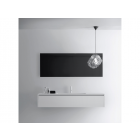 Falper ViaVeneto #DQV mueble 1 cajón y encimera de lavabo integrada en ceramilux 100 cm | Edilceramdesign