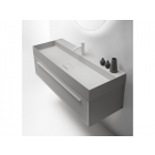 Falper 7,0 #V1A armario 1 cajón y lavabo mural 60 cm | Edilceramdesign