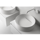 Falper ViaVeneto #YGC Mueble de tocador de 1 cajón con lavabo sobre encimera en Ceramilux 100 cm | Edilceramdesign