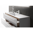 Falper 7,0 #V4A mueble con 2 cajones y lavabo mural 80 cm | Edilceramdesign