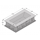 Boffi SWIM C QAWGIF01 bañera exenta con compartimentos abiertos | Edilceramdesign