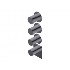 Mezclador termostático de pared Ritmonio pois PR47HF201 | Edilceram Design