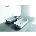 Mastella Design PILK lavabo rectangular sobre encimera SM70 | Edilceramdesign