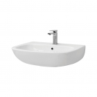 Lavabo de pedestal suspendido 65x51 cm Artceram Ten TEL001- Blanco | Edilceramdesign