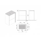 Boffi WMNWMB03 B15 mueble de baño monobloque | Edilceramdesign