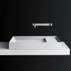 Boffi A45 WRAQAE01 Lavabo suspendido en Cristalplant | Edilceram Design