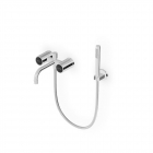 Zucchetti Savoir ZSV226 mezclador de pared para bañera/ducha con desviador y teleducha | Edilceramdesign