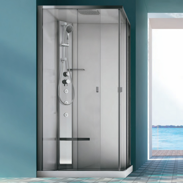 Cabina de ducha multifunción Hafro Sound 1SDC1N1 | Edilceram Design