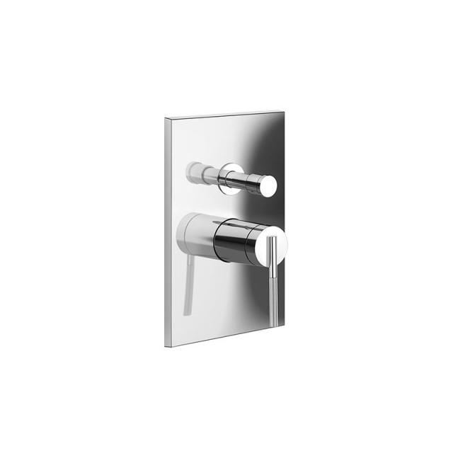 Gessi Ingranaggio 63577 Mezclador mural de 2 vías para ducha | Edilceram Design