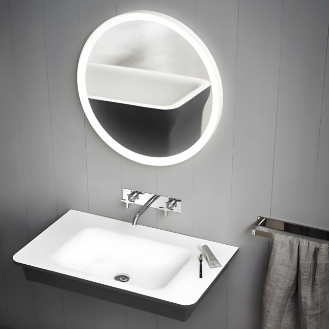 Lavabo mural Agape Novecento XL ACER10700R de Ceramillux | Edilceram Design