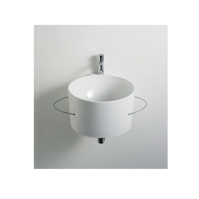 Agape Bucatini ACER0740N Lavabo de cerámica blanco suspendido | Edilceramdesign
